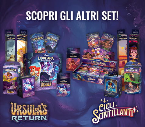 Scopri anche gli altri set di Lorcana